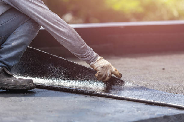 Professional Waterproofing technician working in Hollywood, SC